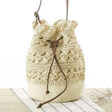 Drawstring shoulder bag