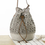 Drawstring shoulder bag