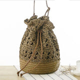 Drawstring shoulder bag